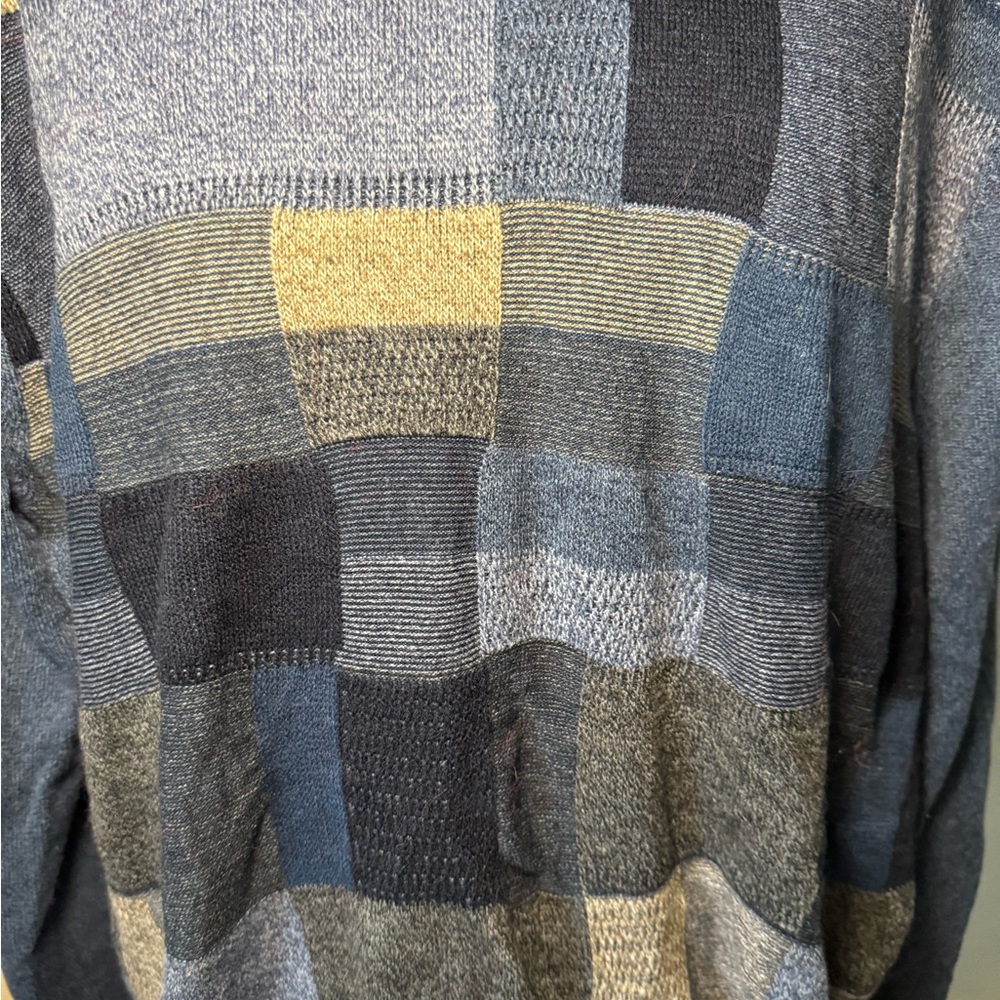 Vintage Patchwork Sweater - image 2